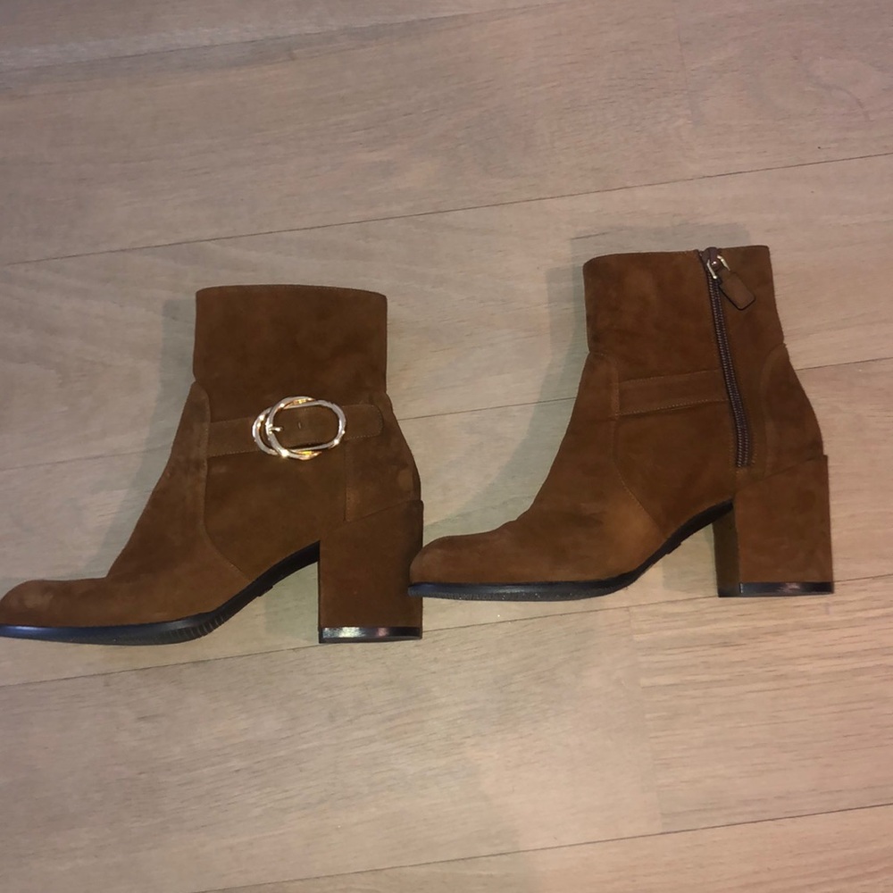 Stuart Weitzman suede bootie - Picture 6 of 10